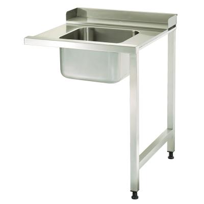 Maxima Stůl na mytí nádobí s dřezem - 90 x 75 cm - Vpravo |  09201043